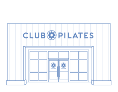 Ilustración de bienvenida de Club Pilates Indautxu para la página principal del estudio